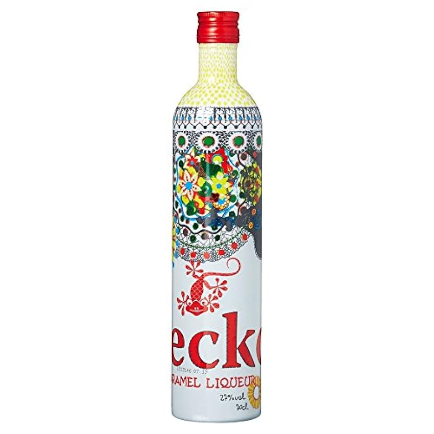 Gecko Caramel Liqueur Licor de Vodka y Caramelo, 70cl h