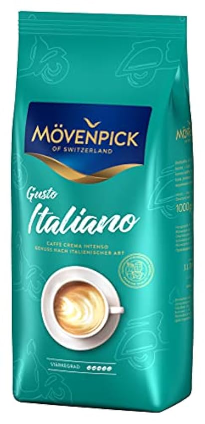 Movenpick Kawa ziarnista Gusto Italiano Crema 1 kg Fl1GHKN1