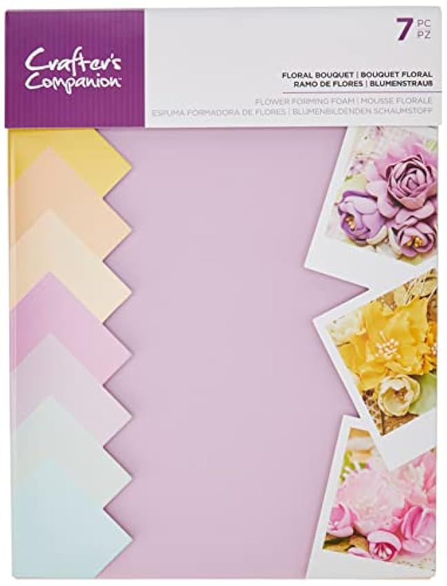 Crafter´s Companion Ramo de flores de espuma (7 unidades), multicolor, talla única lImA7j2V