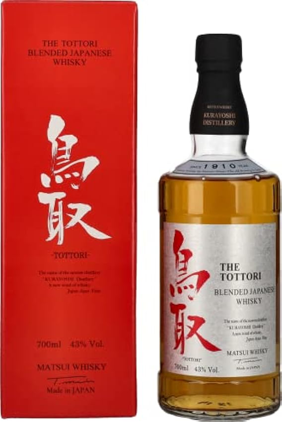 Matsui Whisky THE TOTTORI Blended Japanese Whisky 43% V