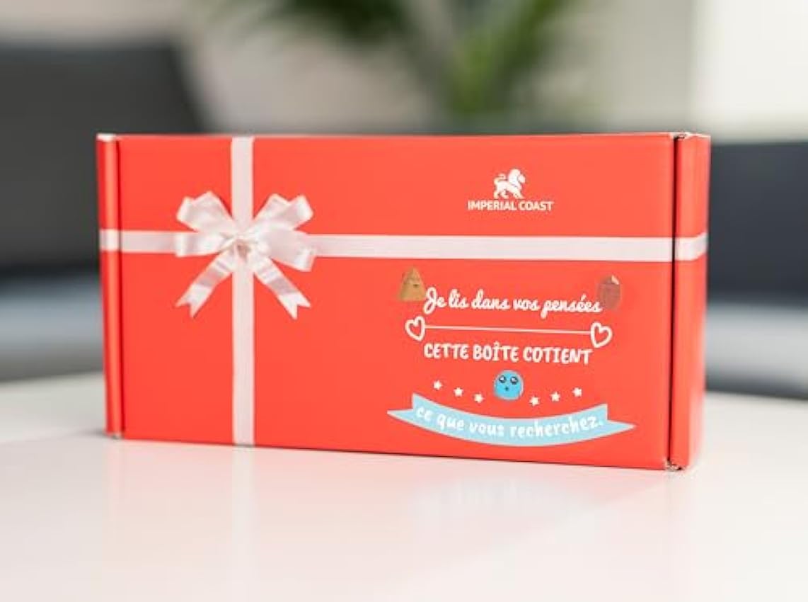 Coffret cadeau de chocolats I Cadeau original pour anniversaires, enfants, amoureux - Coffret chocolat a offrir original (Mix) Jhg9nobJ