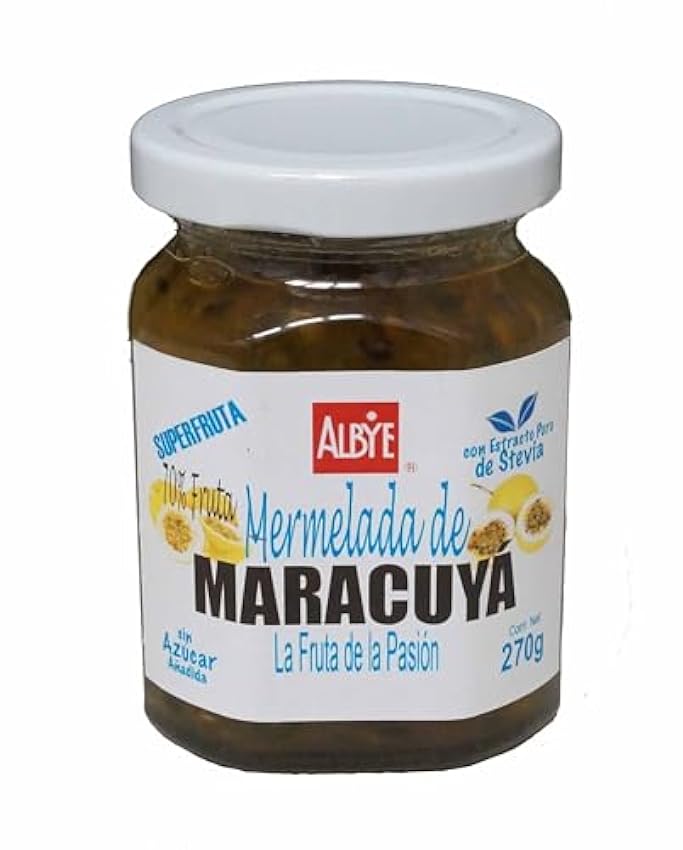 Mermelada de Maracuya Premium, la Fruta de la Pasion, G