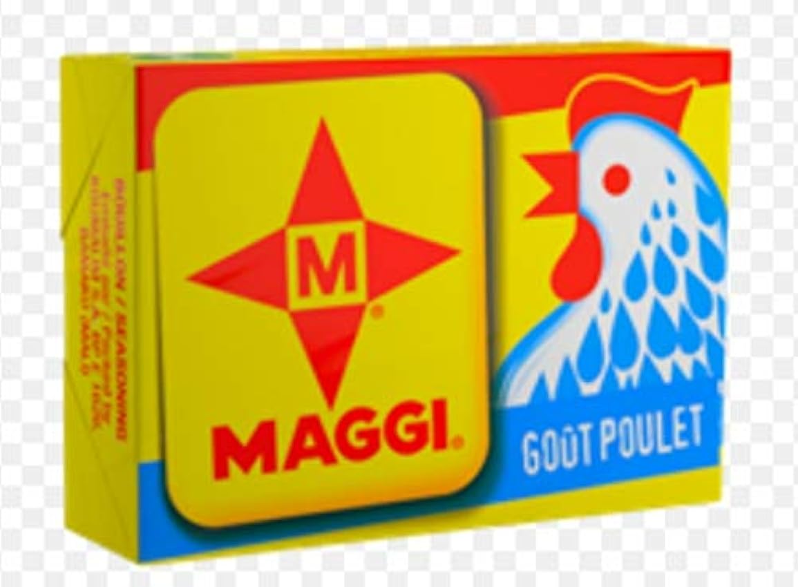 Maggi Paquete de cubitos de pollo Boullion Halal de 1 x 60 x 10 gr 0.1 ml hxd0a9mU