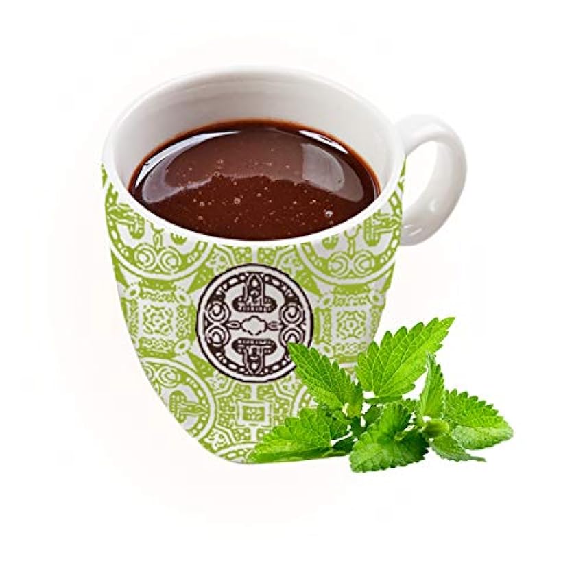 Ship - Chocolate a la Taza de Menta - Pack de 10 Sobres - Cacao Puro - Toque Refrescante - Sin Cafeína - Original de España - Exento de Alérgenos - Alimento en Polvo hldnog3a