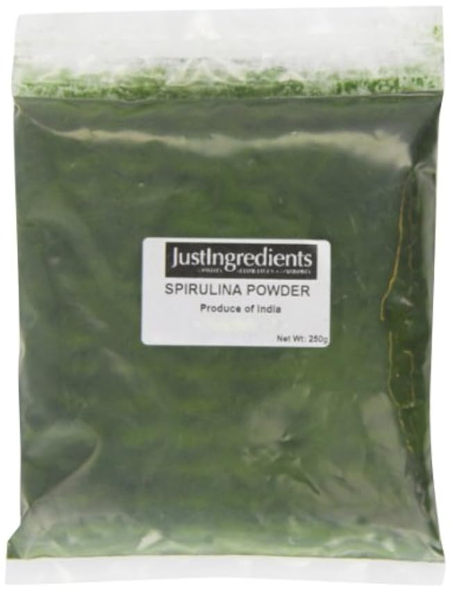 JustIngredients Essential Espirulina en Polvo - 250 gr 
