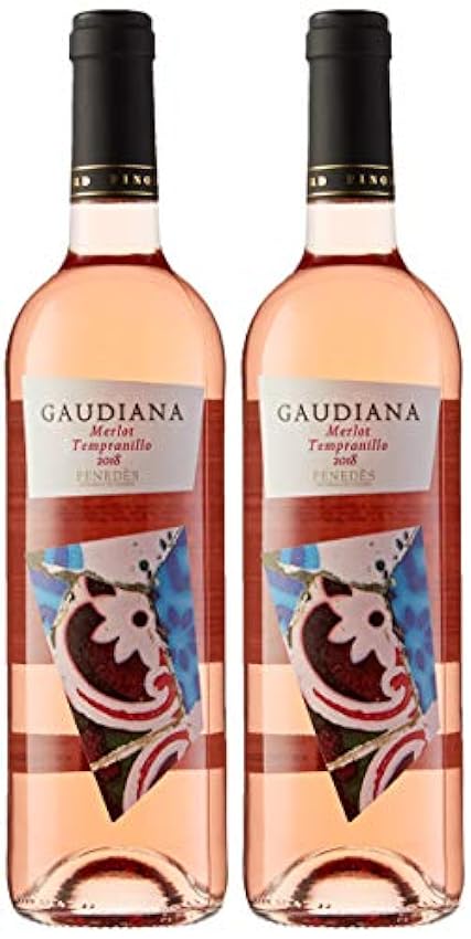 Pinord Gaudiana Rosado Vino - 750 ml - [paquete de 2] l