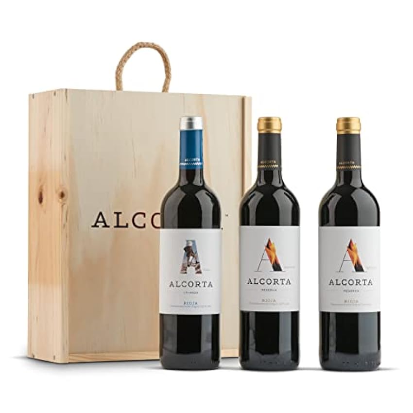Alcorta Caja de madera Premium D.O.Ca Rioja: Alcorta Ap