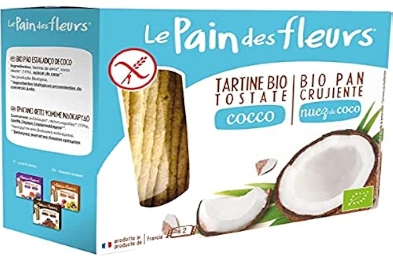 LE PAIN Pan DE Flores con Coco SIN Gluten Bio 150 gr, N