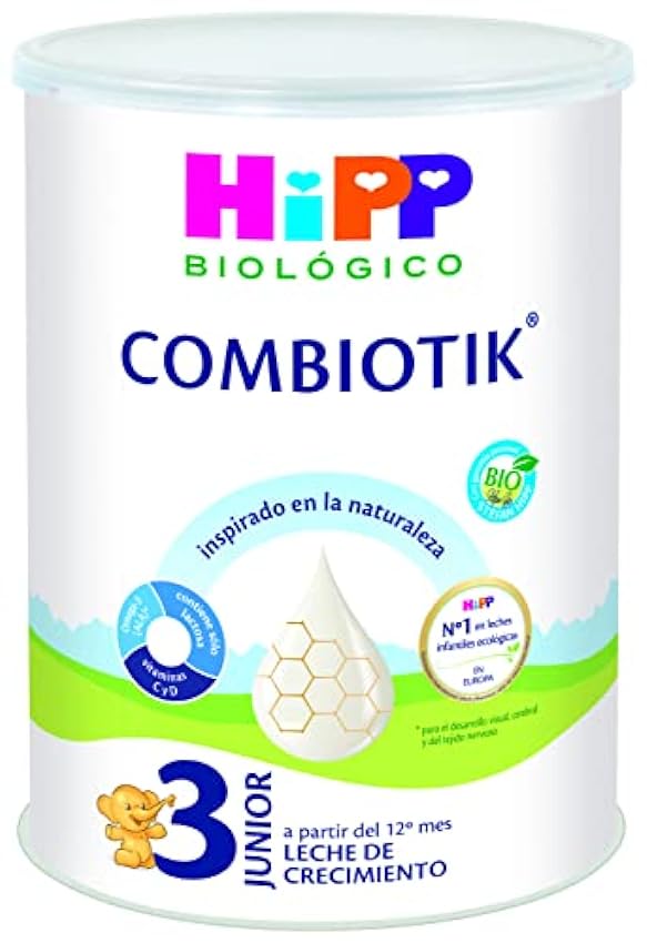 HiPP Combiotik 3 - Leche para bebés Ecológica - 800 gr 