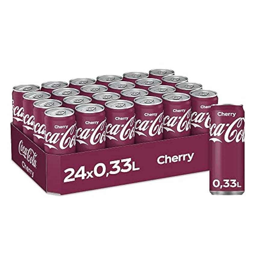 Coca-Cola Coca Cola Can Cherry (24x330ml) mBXuFKha