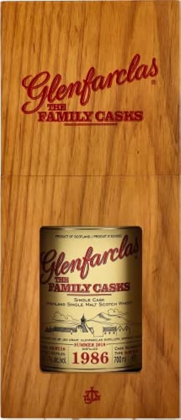 Glenfarclas THE FAMILY CASKS SUMMER 2018 Refill Butt 1986 47,7% Vol. 0,7l in Holzkiste iXHju9lB