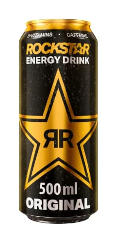 Rockstar Energy 500Ml, Bebida Energética - Pack de 12 JgqXZVB7
