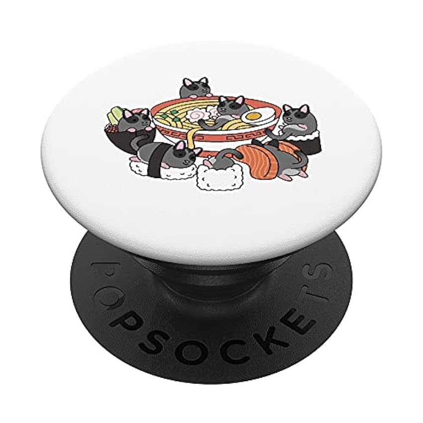 Ramen Sushi Petauro Del Azúcar Mascota PopSockets PopGrip Intercambiable OcobNnUQ