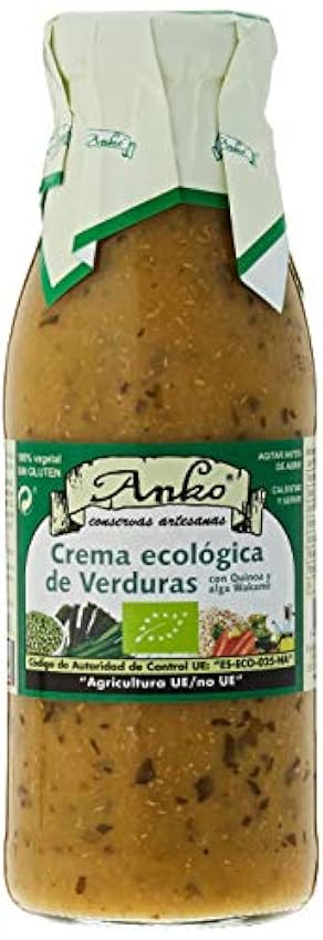 Anko Crema Ecologica De Verduras Quinoa Y Alga Wak 300 