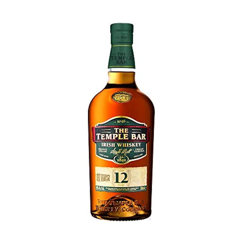 The Temple Bar 12 Years Old Single Malt Irish Whiskey 40% Vol. 0,7l in Giftbox hENzI6dL