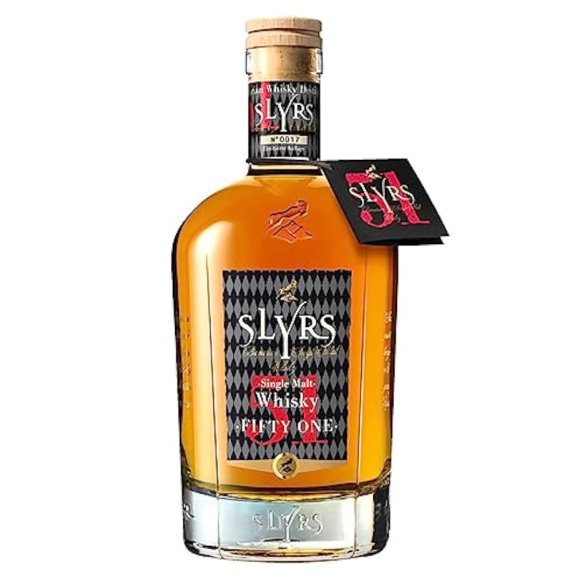 Slyrs Fifty One Bavarian Single Malt Whisky con paquete regalo - 1 x 0.7 l OCT5Uq5k