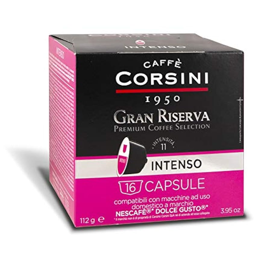 Caffè Corsini Gran Riserva Intense Espresso Coffee Dolc