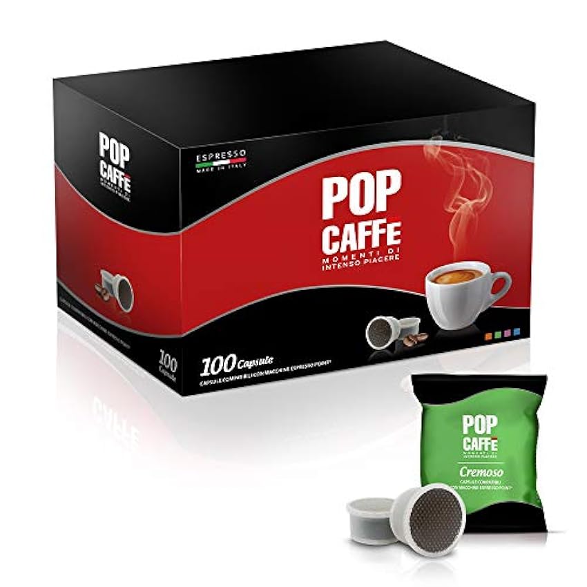 100 Cápsulas Pop Café Rojo COMPATIBLES Espresso Point k