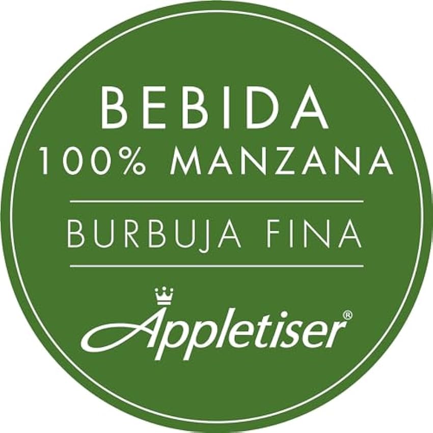 Appletiser - Refresco de Manzana natural con burbuja fina - lata 250 ml - Pack de 12 GLXOCPq0