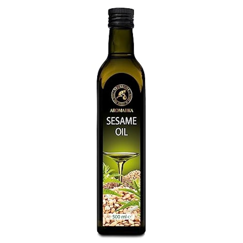 Aceite de Sésamo 500ml - Comestible - Prensado en Frío 
