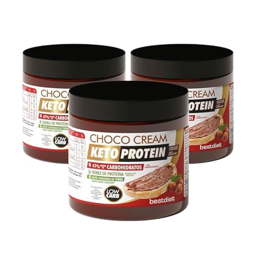 Keto Protein Bestdiet - Crema de Chocolate Sin Azucar p