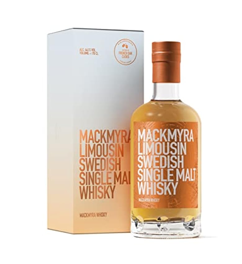 Mackmyra LIMOUSIN Swedish Single Malt Whisky 46,1% Vol.