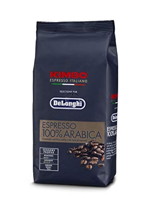DeLonghi Kimbo Espresso Arabica, 250g geröstete Kaffeeb