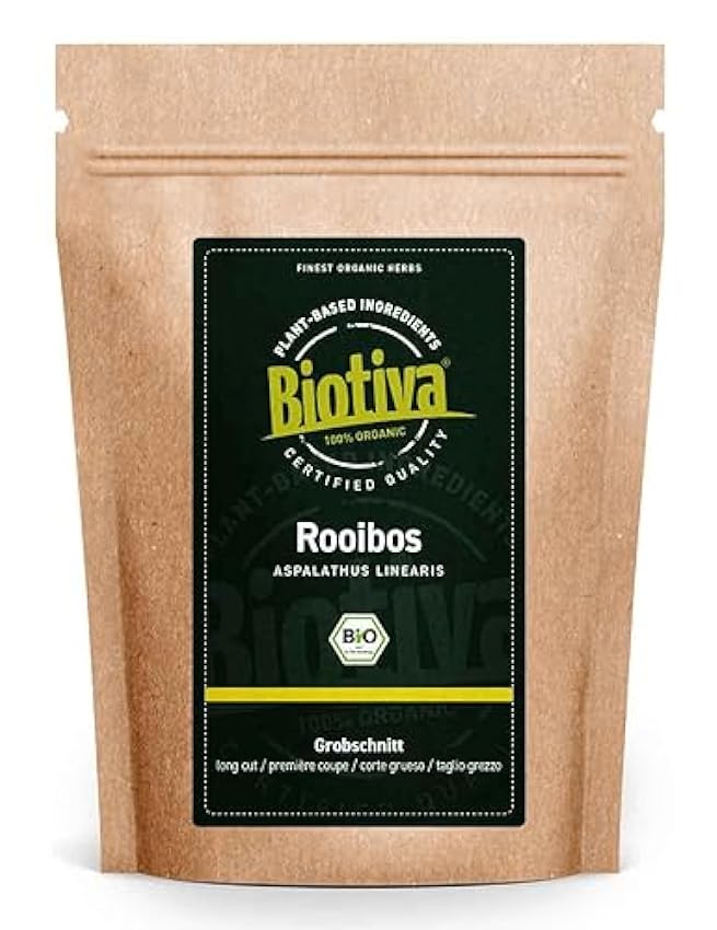 Biotiva Té Rooibos Orgánico 250g - Aspalathus Linearis 