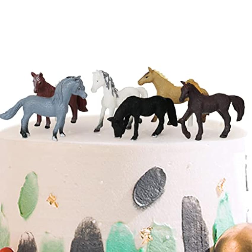 Decoración para tartas de caballos, decoración para tartas, diseño de caballos, cumpleaños, decoración para cupcakes, para caballos P87Lxvdh