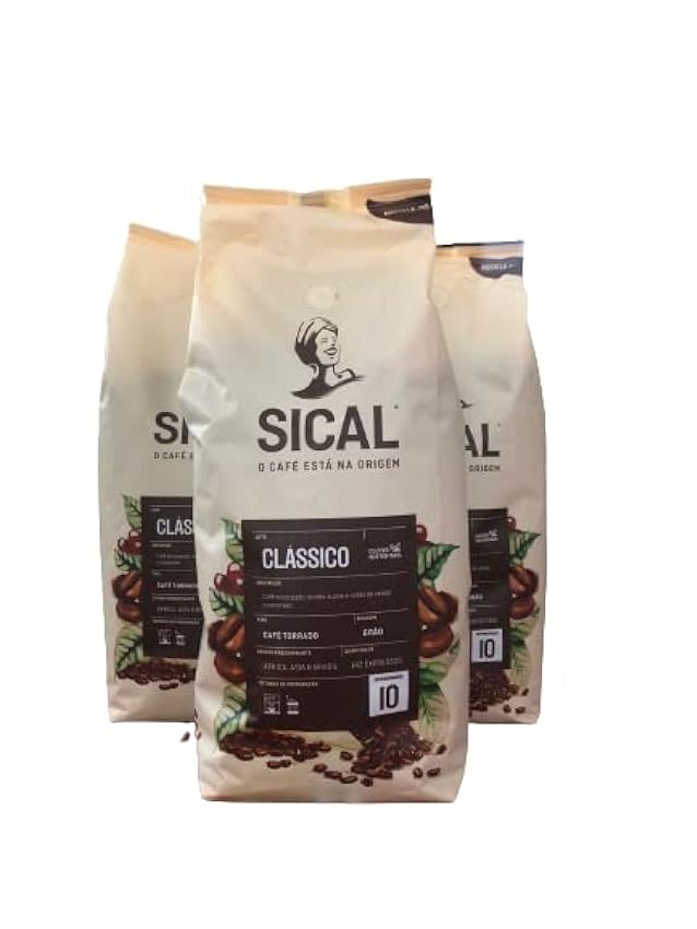 Deliciosos granos de café portugueses tostados Sical 5 