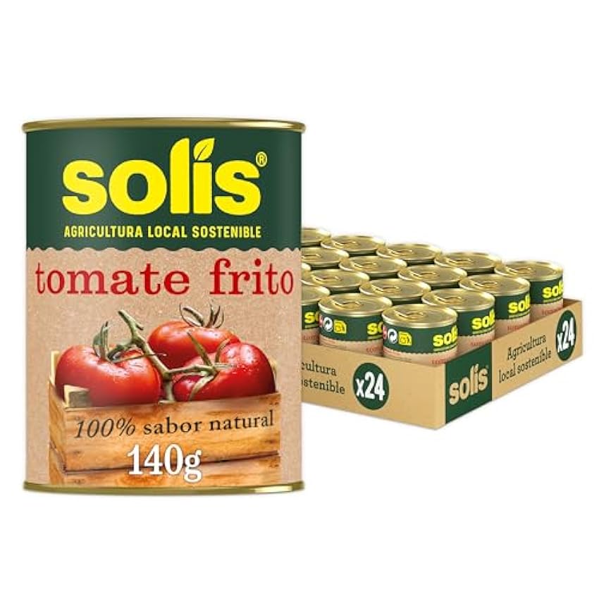 Tomate Frito Solis 24x140g (Caja 24 Latas) LTnEoioF