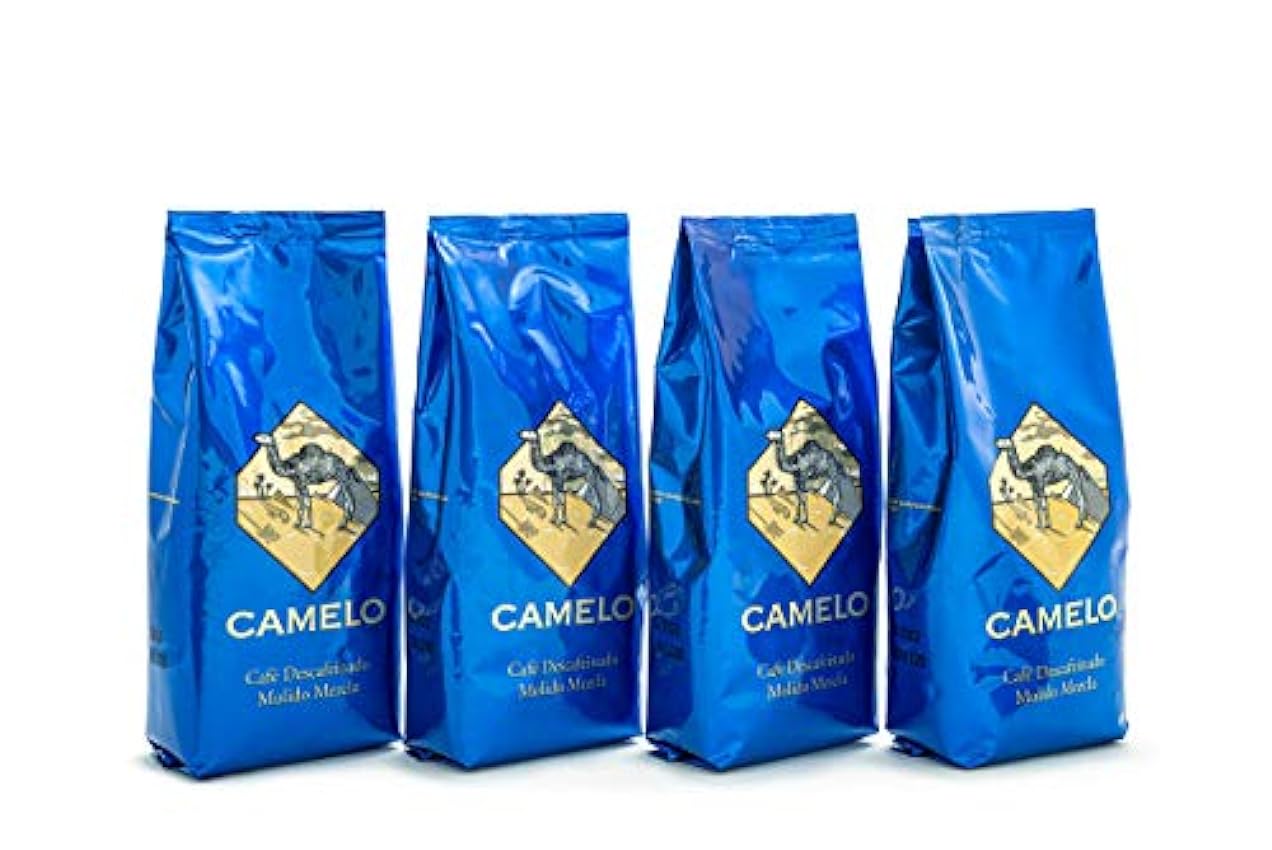 Café Camelo molido mezcla 50/50 descafeinado (4x 250 gr