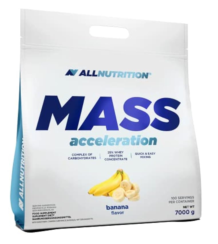 Allnutrition Mass Acceleration, Banana - 7000g I0Ns0RlR