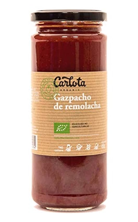 Carlota organic - Gazpacho de remolacha - 5485-450gr-CarlotaOrganic jerFWBMD
