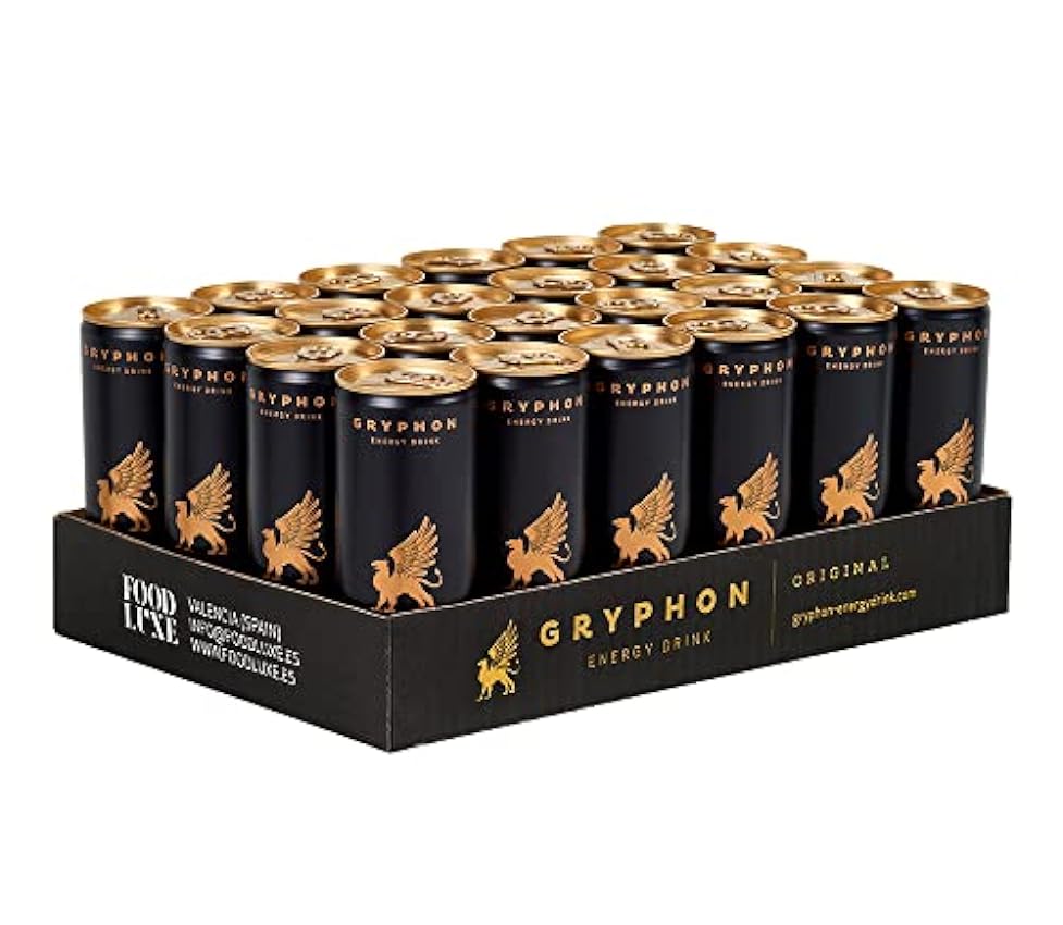 Gryphon Energy Drink - 24 latas de 250 ml. (Total 6000 