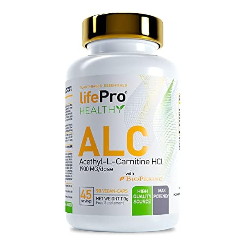 Life Pro Esstentials ALC1000 Acetyl L-Carnitine 90 caps