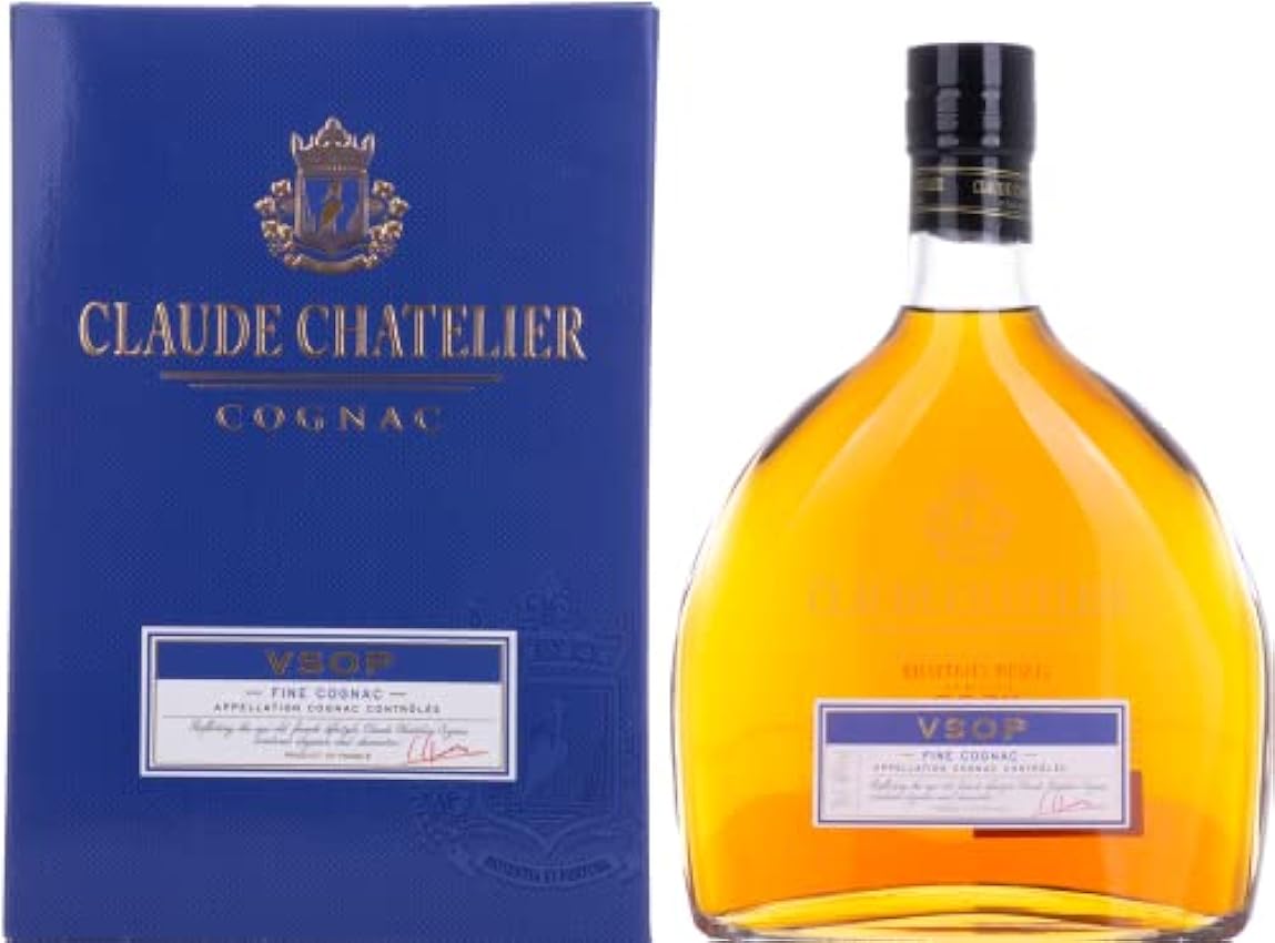 Claude Chatelier VSOP Fine Cognac 40% Vol. 0,7l in Giftbox ltjO1HRm
