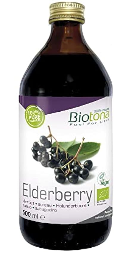 Biotona Jugo Elderberry 500Ml Bio Biotona 210 g heBQomj