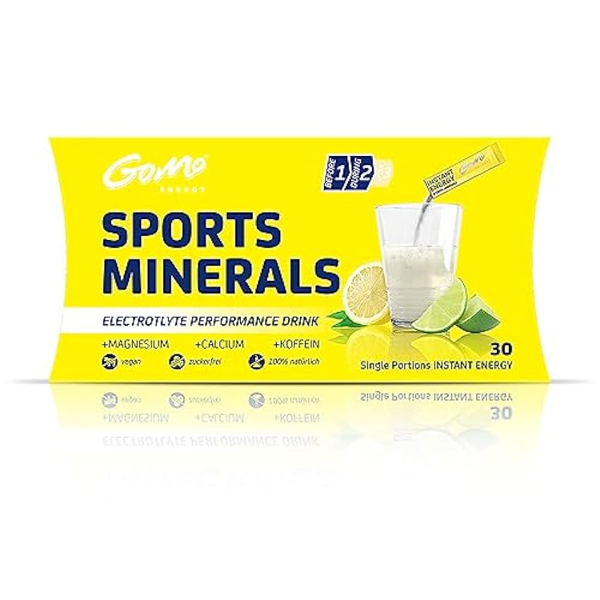 GoMo ENERGY® Bebida deportiva isotónica de minerales si