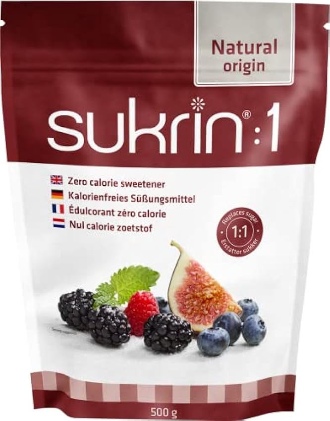 Sukrin: 1 - Sustituto de azúcar natural con eritritol y