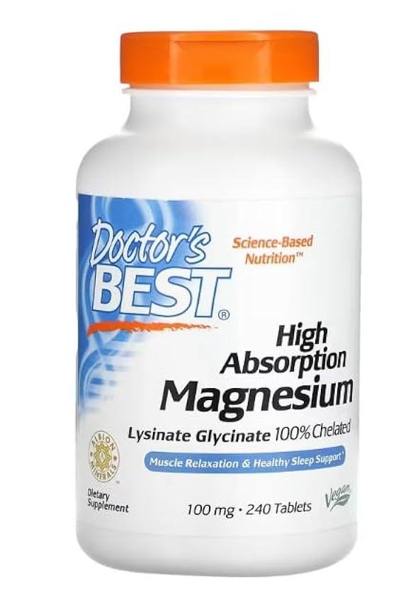 Doctor´s Best Suplemento de Magnesio de Alta Absor