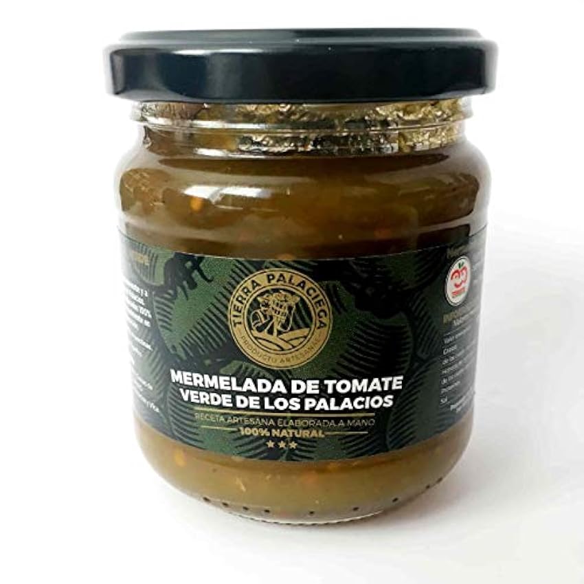 Mermelada de Tomate Verde de Los Palacios Arsesanal TIERRA PALACIEGA Tarro 220 g gYUq9tk0