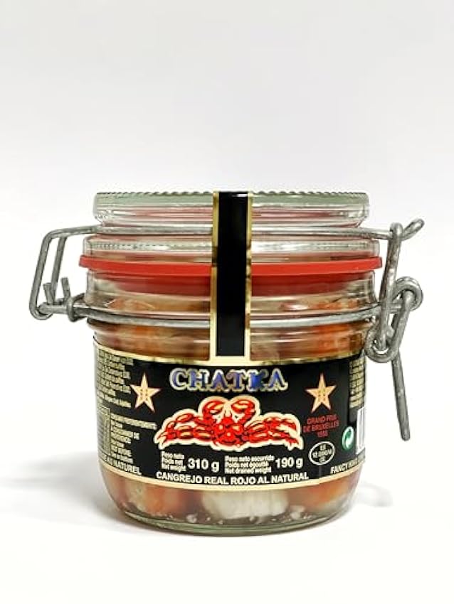 Chatka Cangrejo Real Ruso 100% Patas Cristal - 190 gr ija7uUNF