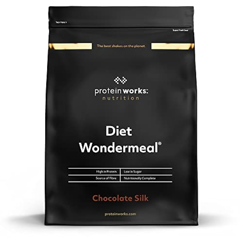 Protein Works| Diet Wondermeal | Chocolate Silk | Batid