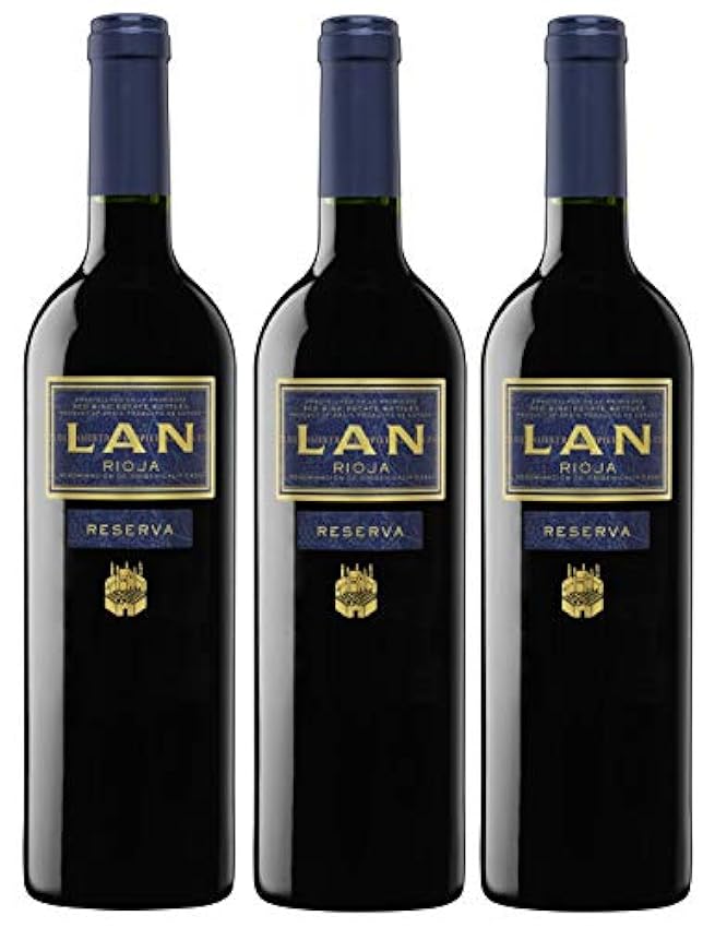 Vino Tinto LAN Reserva (D.O.Ca.Rioja) - 3 botellas de 7