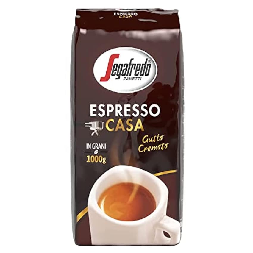 Segafredo Espresso Casa 1kg - Café (1000 g, 1000 g) LRh