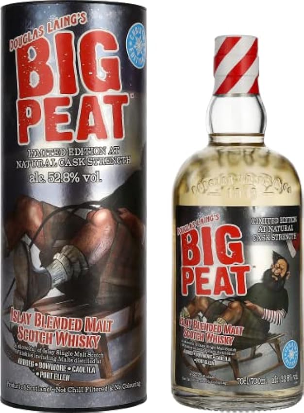 Douglas Laing BIG PEAT Limited Christmas Edition 2021 52,8% Vol. 0,7l in Giftbox NV0a15LF