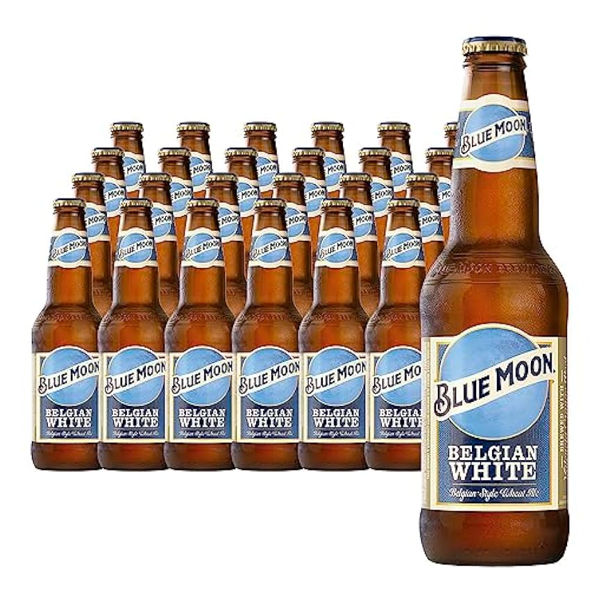 Blue Moon Belgian White - Cerveza estilo Belgian White - Alc. 5,4% Vol. - Caja de 24 Botellas de 330 ml - Total: 7920 ml j1r36pOn