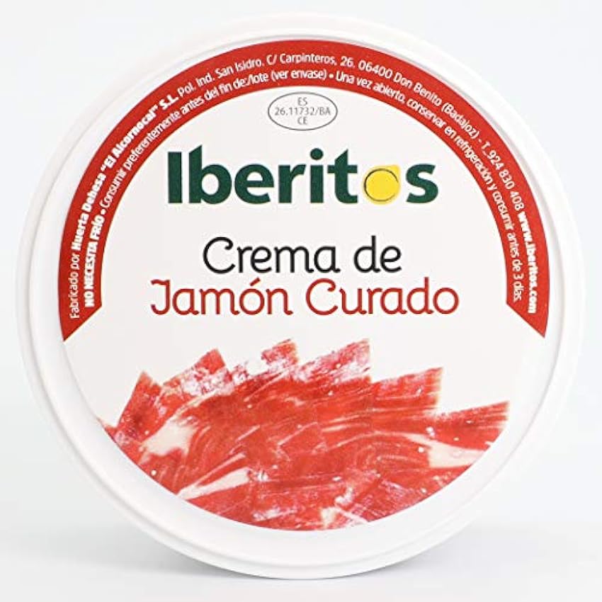 Iberitos - Crema de Jamon Curado - 6 Latas x 250 gr lVAra08N