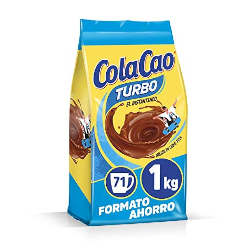 ColaCao Turbo: Cacao Instantáneo y sin Grumitos - 1kg l
